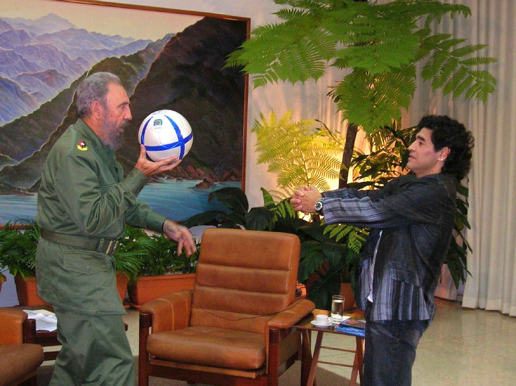 Maradona, muerte, Castro