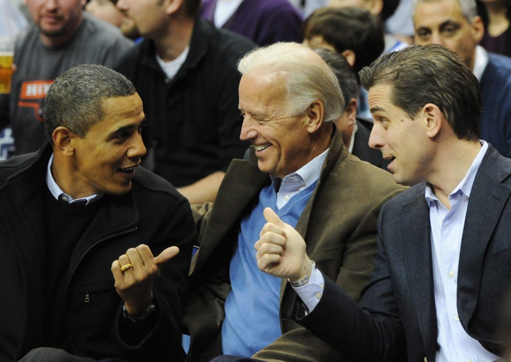 Computadora de Hunter Biden, Biden, Obama