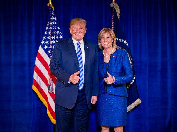 Claudia Tenney received the support of former republished president Donald Trump. (Facebook)