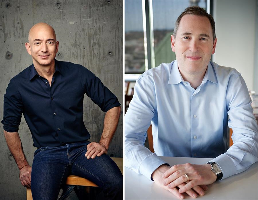 Jeff Bezos - Andrew Jassy - Amazon - El American