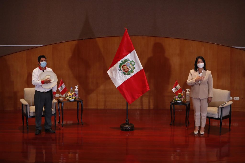 Pedro Castillo - Keiko Fujimori - Peru's president - El American