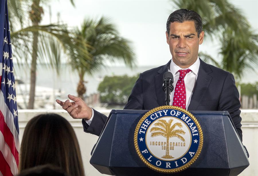 El alcalde de Miami, Francis Suarez, ha sido un promotor activo del establecimiento de negocios tecnológicos en Miami. (EFE)