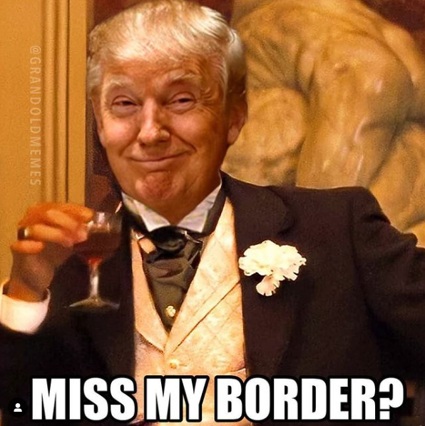 mejores memes trump border