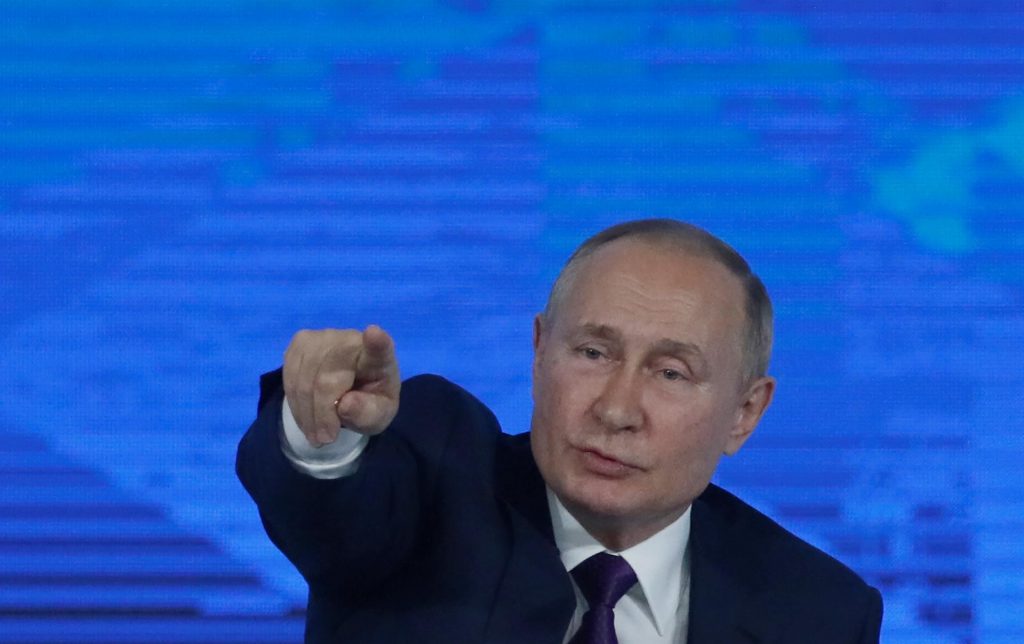 Putin está en un estira y afloja con occidente. Si Rusia invade Ucrania, se estará jugando su gobierno. Imagen: EFE/EPA/YURI KOCHETKOV