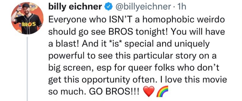 idiocy week bros billy eichner
