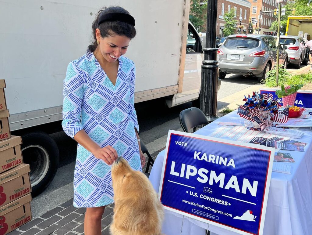 Karina Lipsman, la ucraniano-americana que aspira al Congreso en Virginia, Facebook