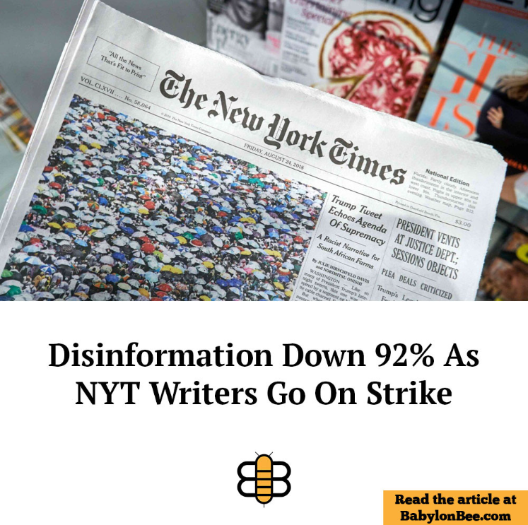 best memes NYT strike
