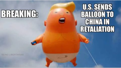 best memes balloon trump